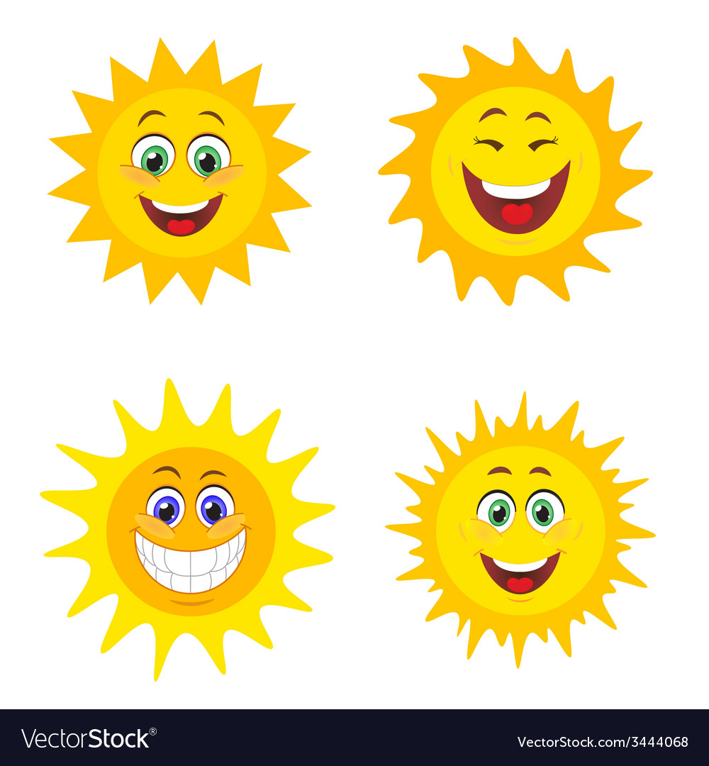 Suns with smile