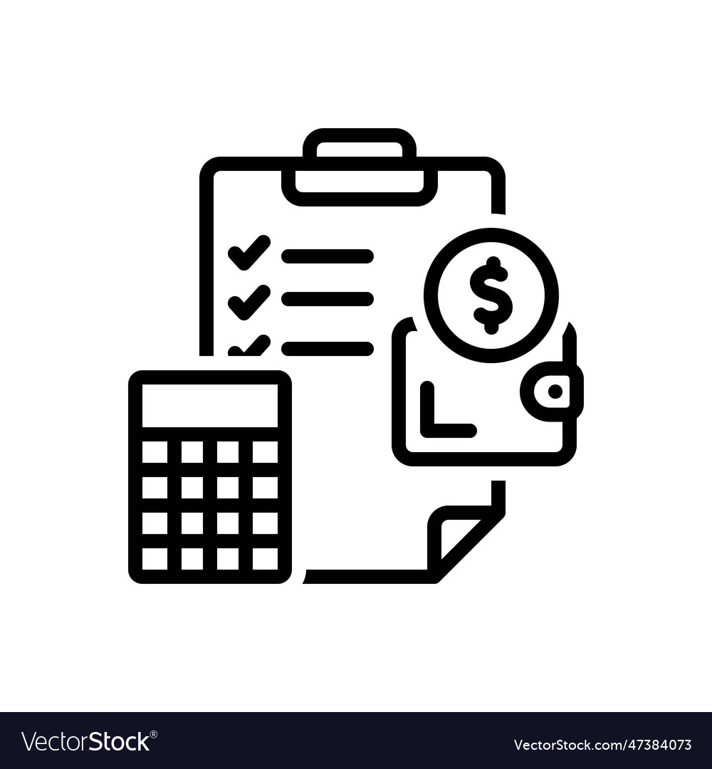 Expenditure Royalty Free Vector Image - VectorStock