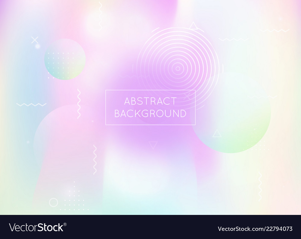 Liquid shapes background with dynamic fluid Vector Image