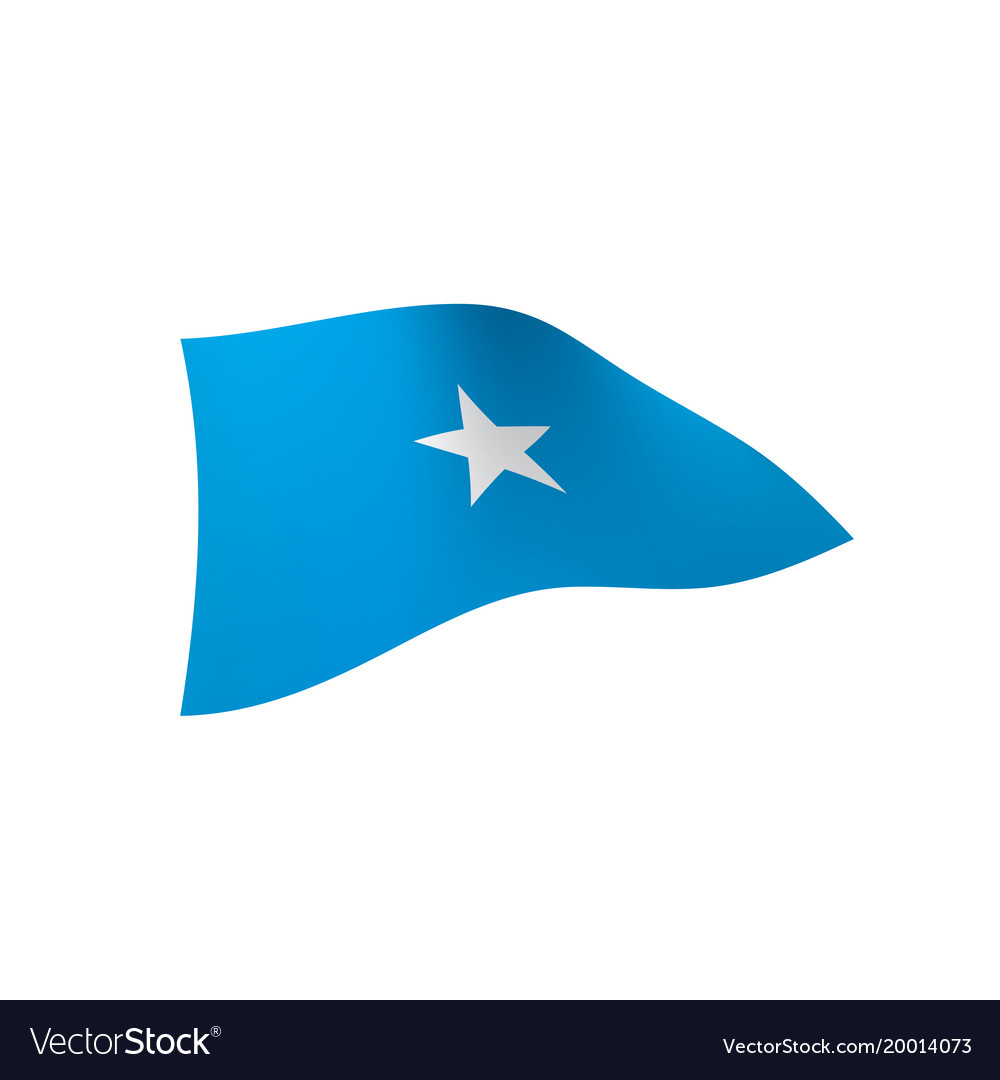 Somalia Flag Royalty Free Vector Image - Vectorstock