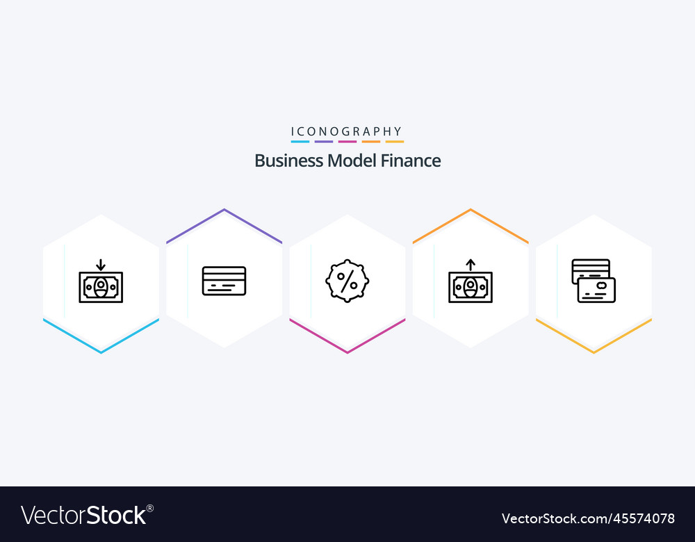 Finance 25 line icon pack including sale money