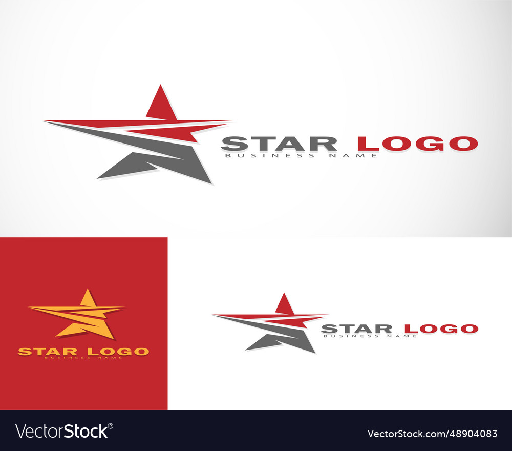 Star logo creative icon design