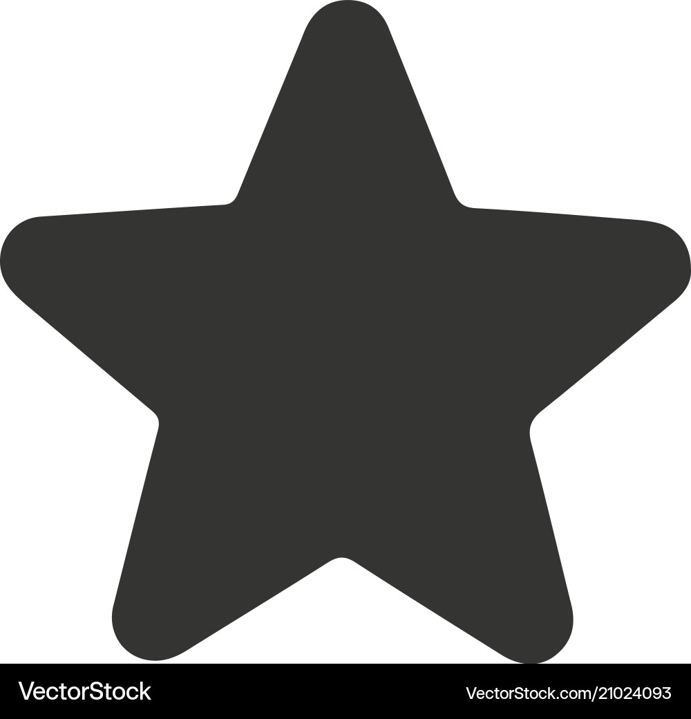 Star icon Royalty Free Vector Image - VectorStock