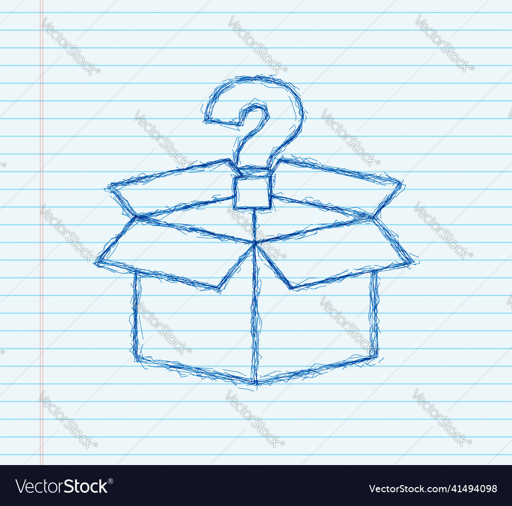 Mystery box packaging for concept design