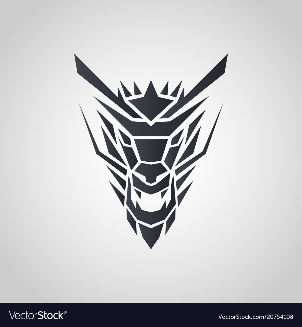 Premium Vector  Dragon logo template