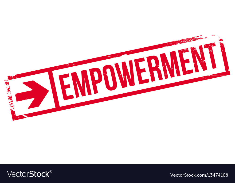 Empowerment rubber stamp Royalty Free Vector Image