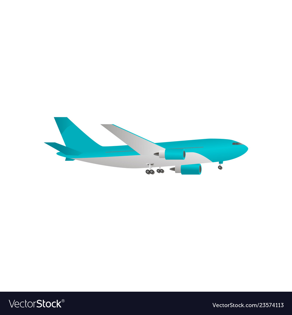 Iron bird plane in sky jet Royalty Free Vector Image
