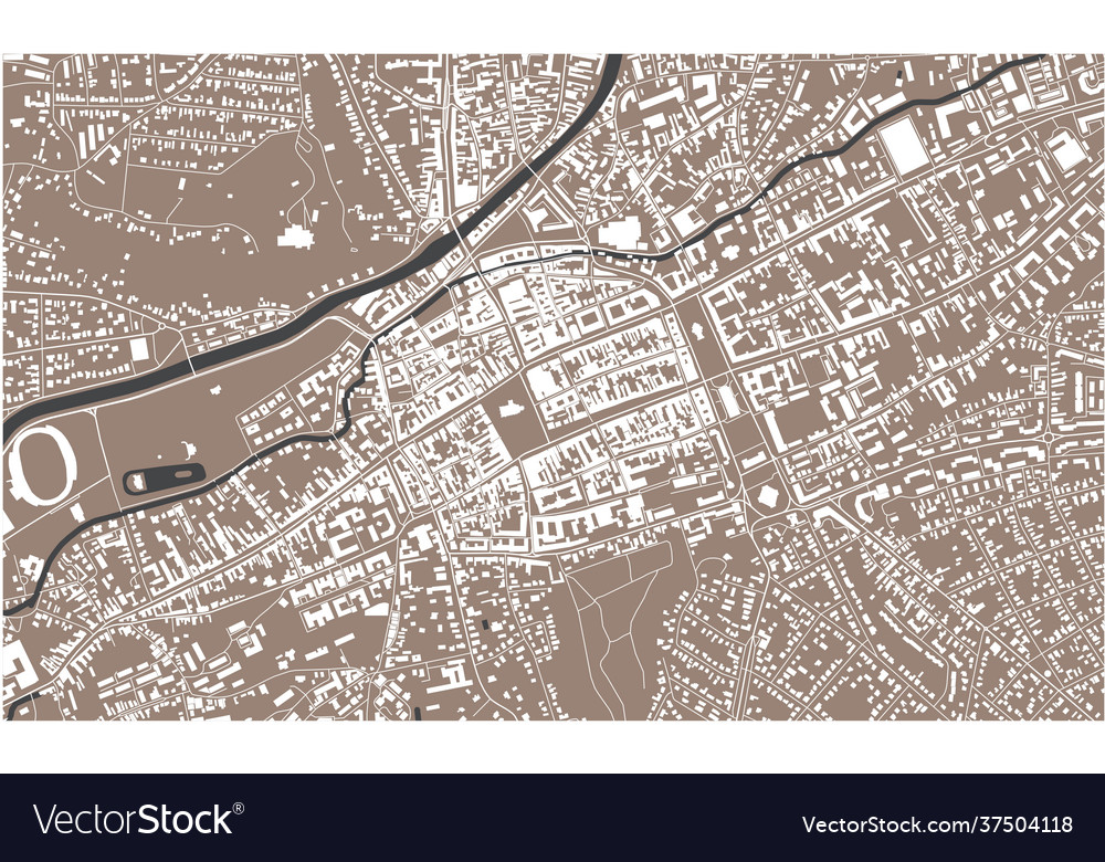 Map city cluj-napoca romania