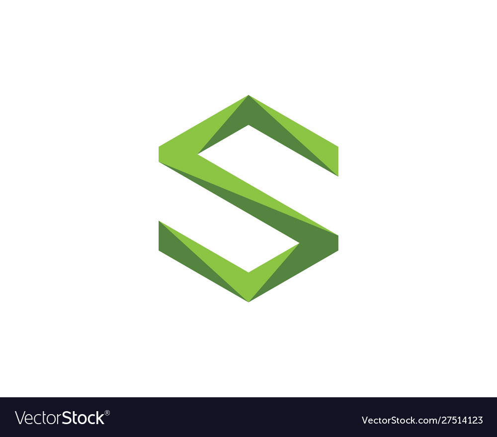 S logo hexagon icon