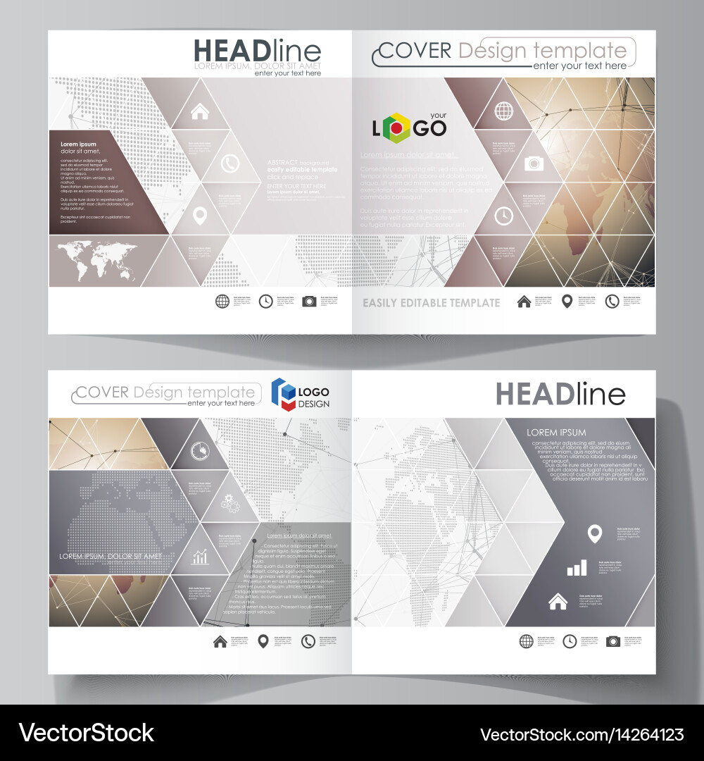 The editable layout Royalty Free Vector Image - VectorStock