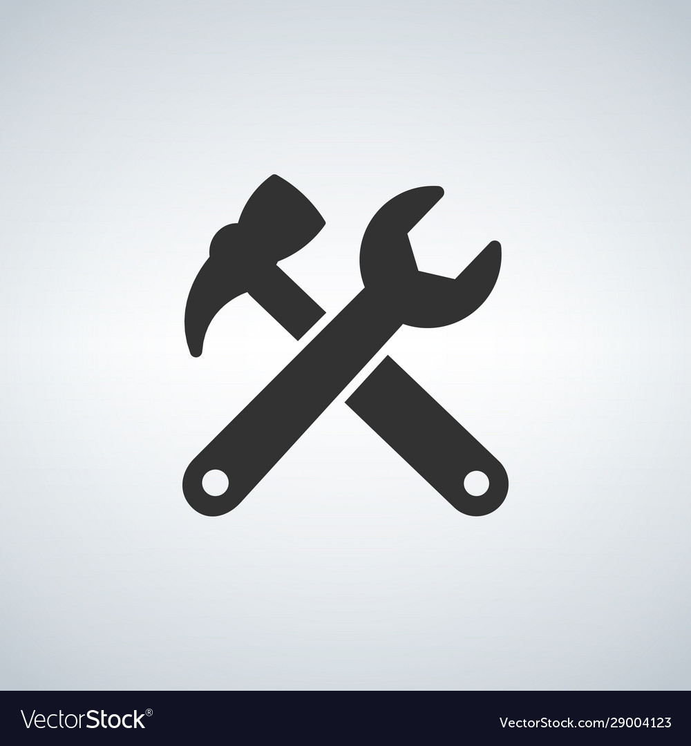 Wrench hummer icon Royalty Free Vector Image - VectorStock