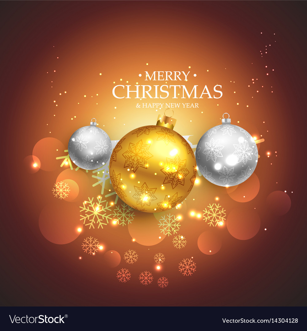 Beautiful christmas festival background Royalty Free Vector