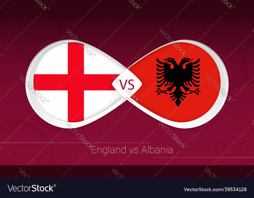 England vs albania in Fußball-Wettbewerbsgruppe