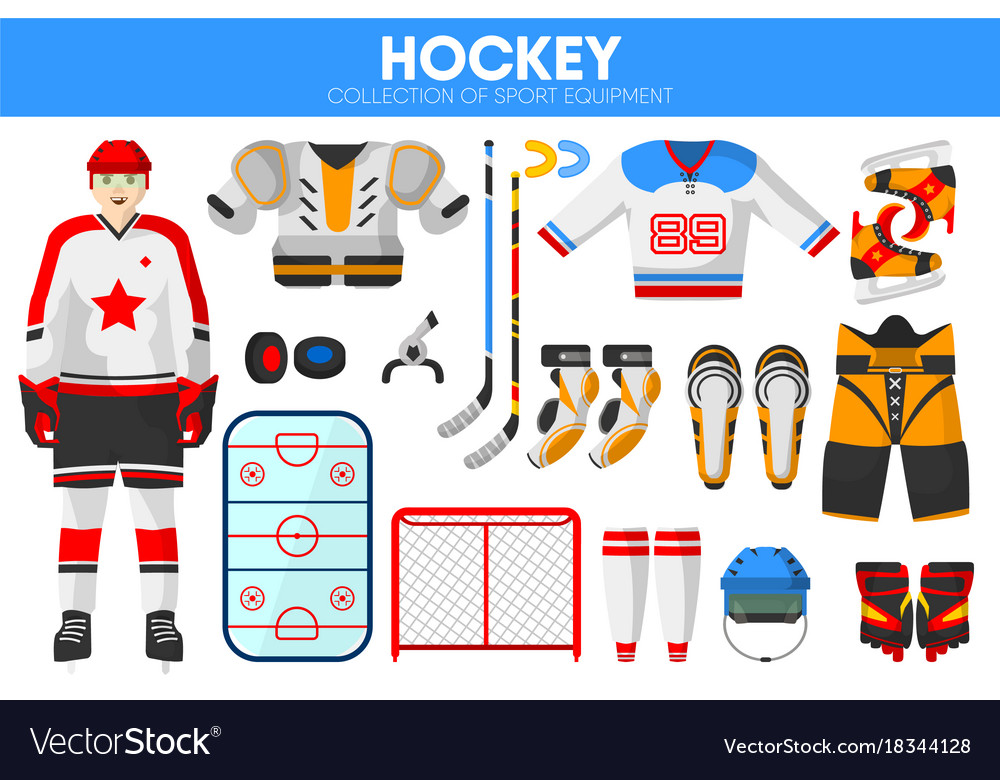 Hockey ice sport equipment game player garment