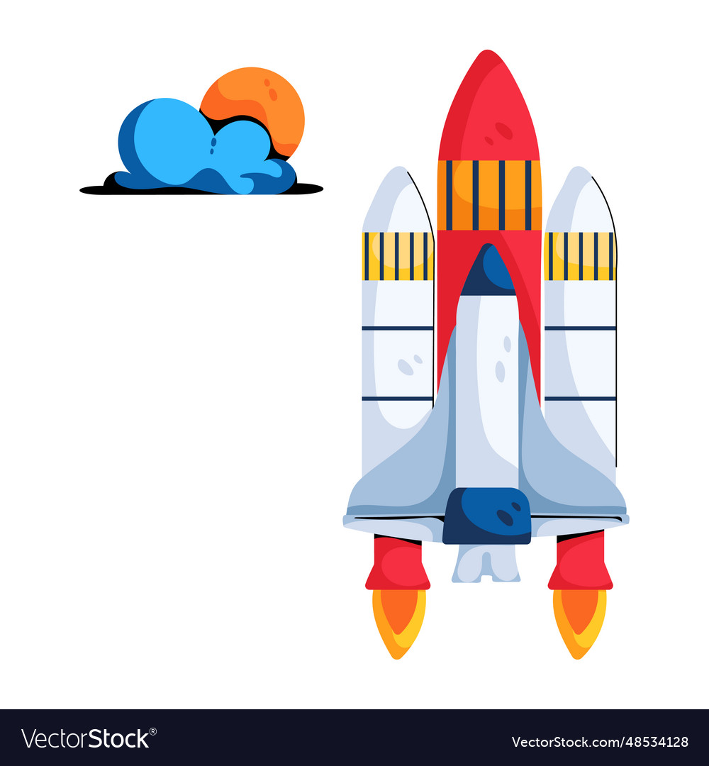 Rocket Royalty Free Vector Image - VectorStock