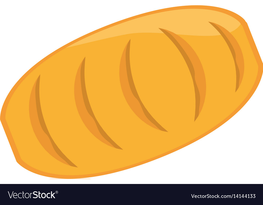 Bread Food Bakery Ingredient Royalty Free Vector Image