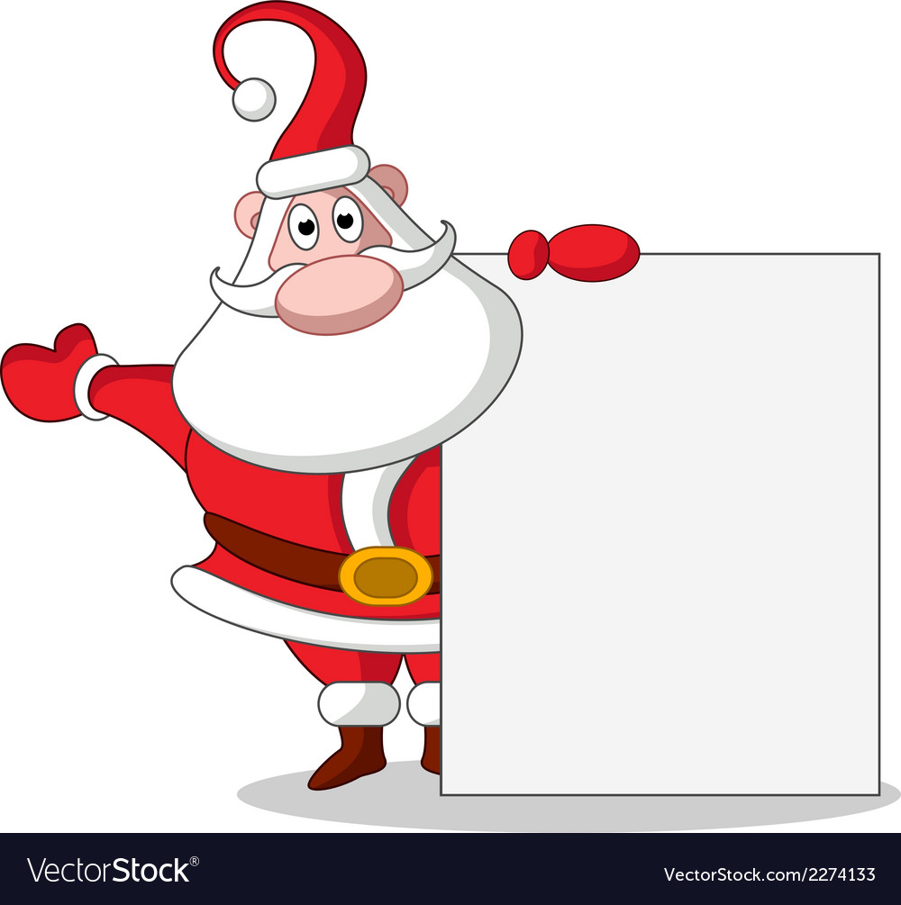 Cute christmas santa claus