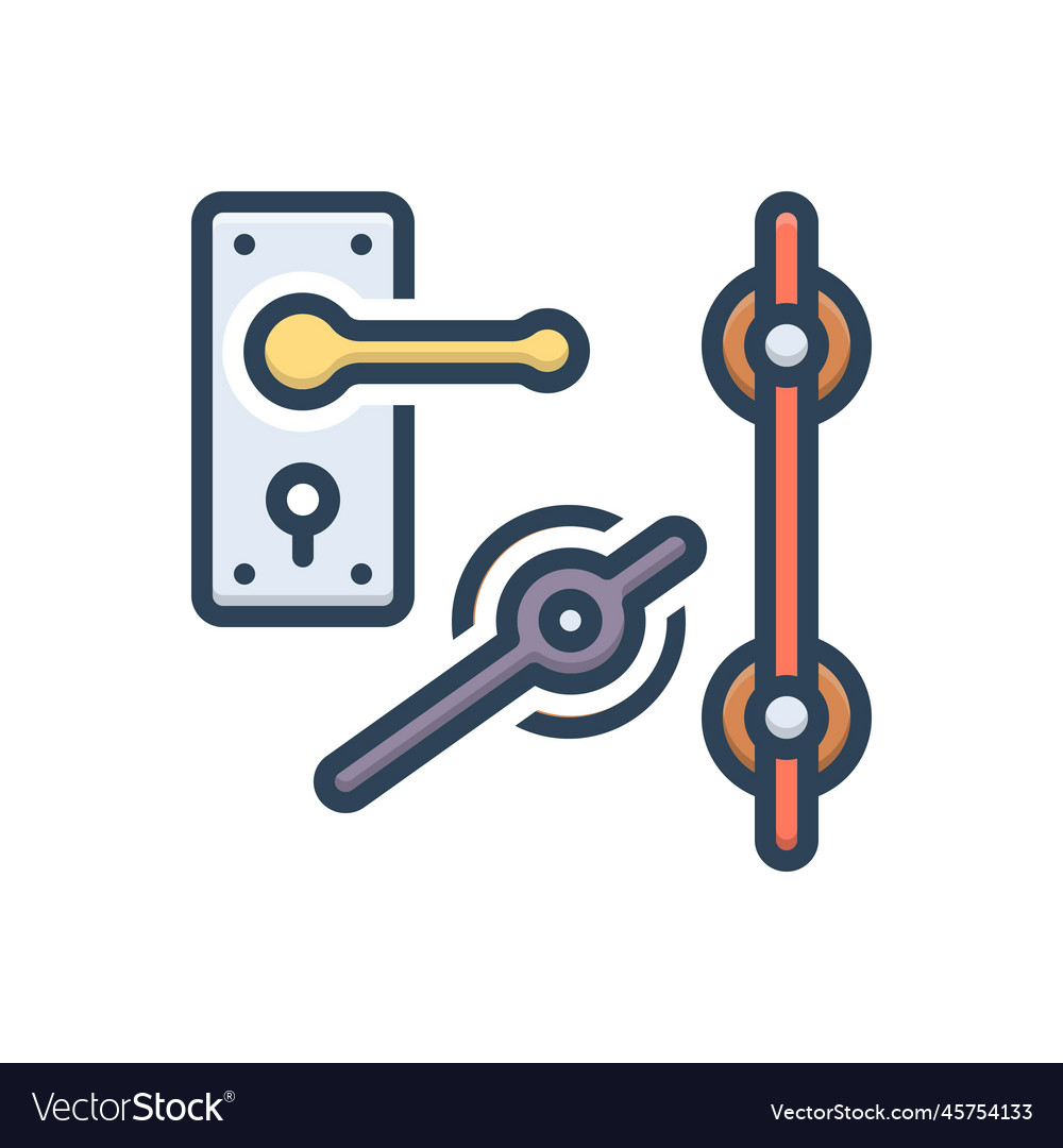 Handles Royalty Free Vector Image VectorStock