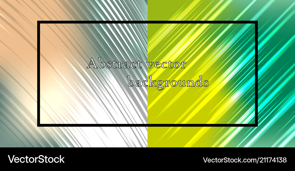 Set of seamless patterns repeating geometric Vector Image