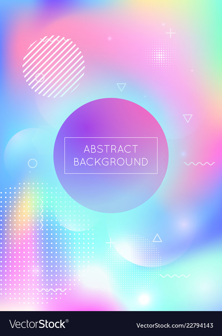 Fluid shapes background with liquid dynamic Vector Image