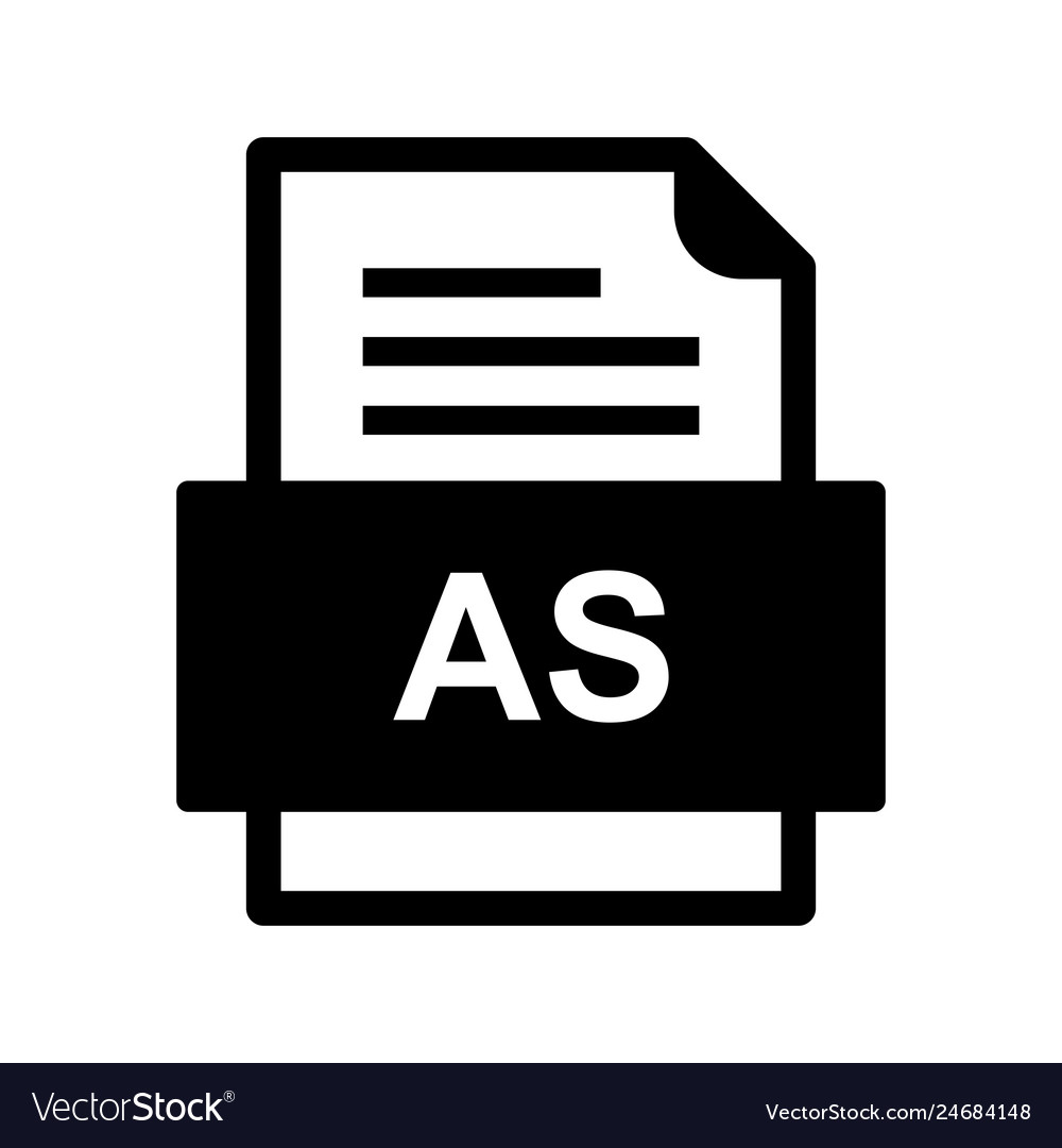 As file document icon