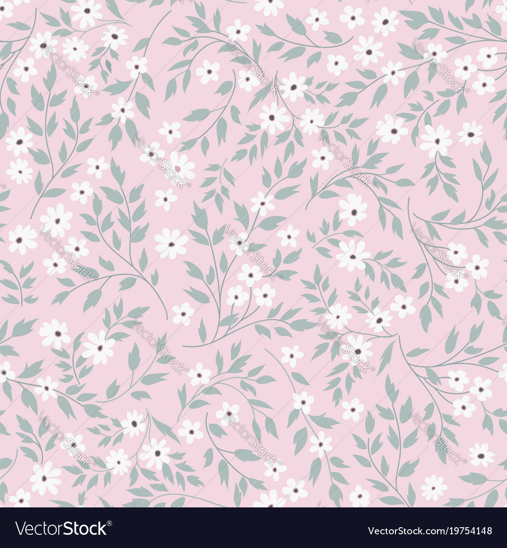 Floral seamless pattern flourish garden