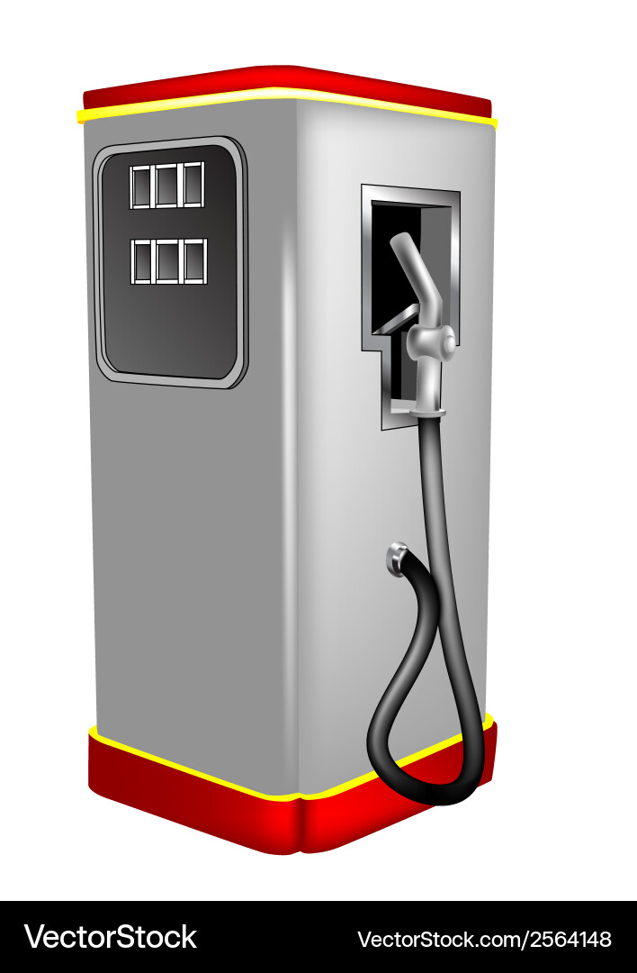 Gas pump Royalty Free Vector Image - VectorStock