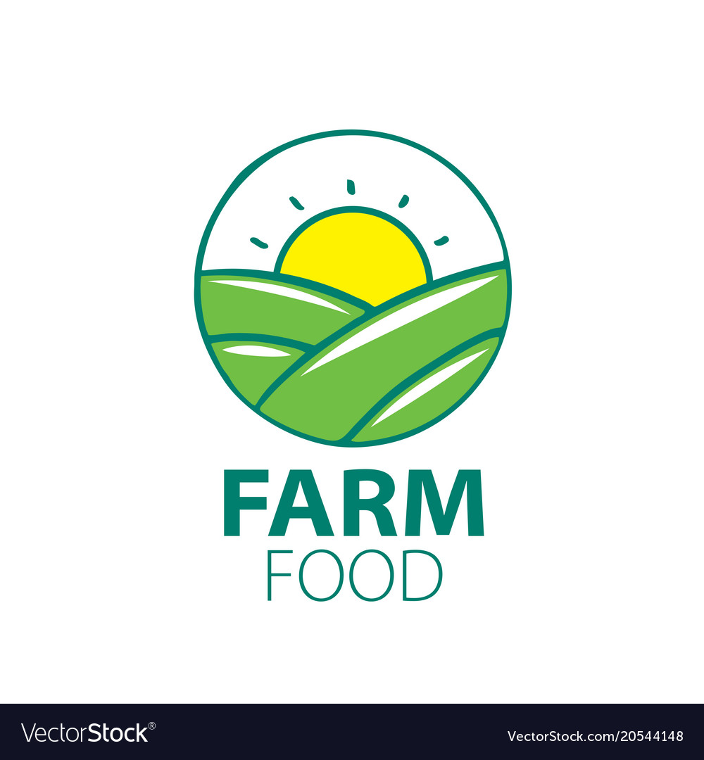 Logo farm food Royalty Free Vector Image - VectorStock