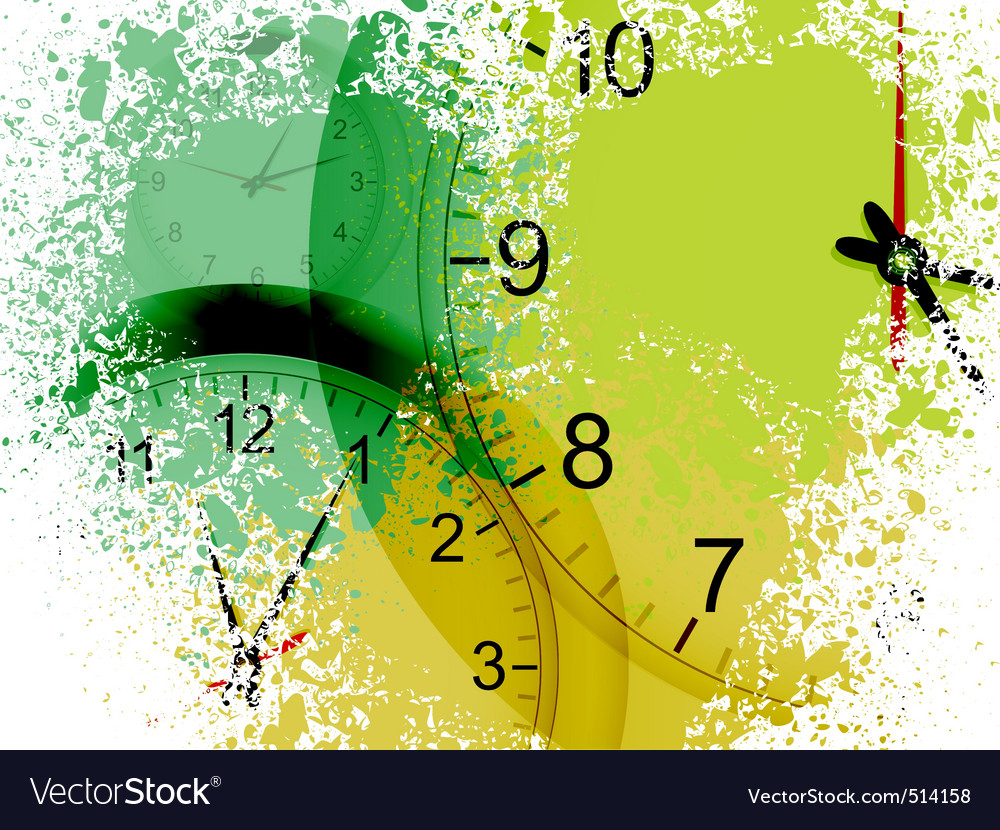 Grunge clocks