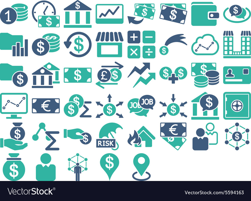 Business icon set