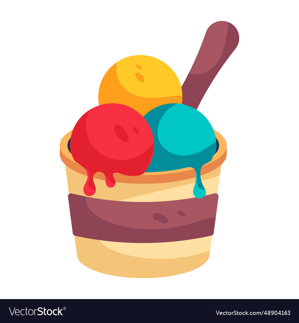 Ice cream Royalty Free Vector Image - VectorStock