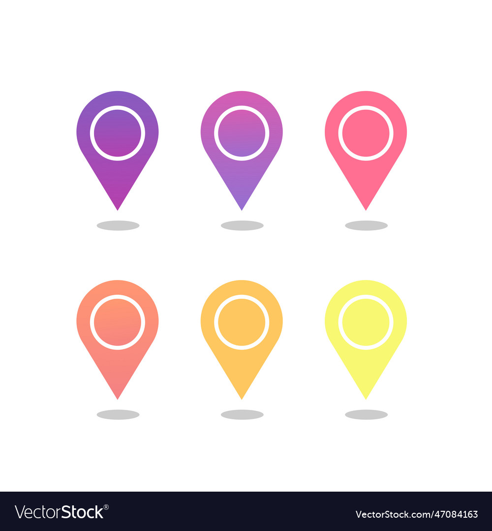 Map pinpoint icons Royalty Free - Map Pinpoint Icons Vector 47084163