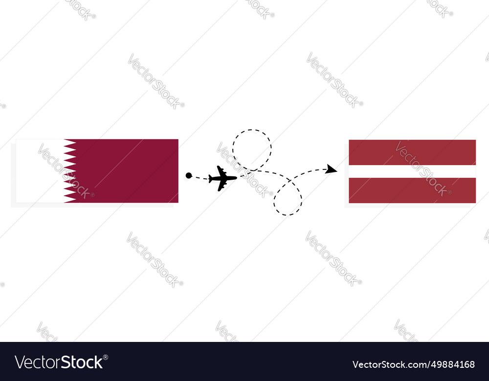 Flight and travel from qatar to latvia