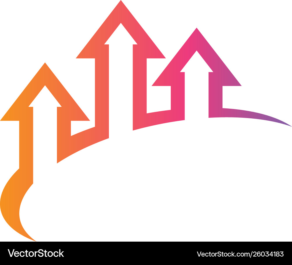 Abstract logo template Royalty Free Vector Image