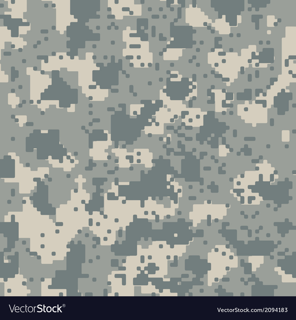 Acupat Seamless Camo Royalty Free Vector Image