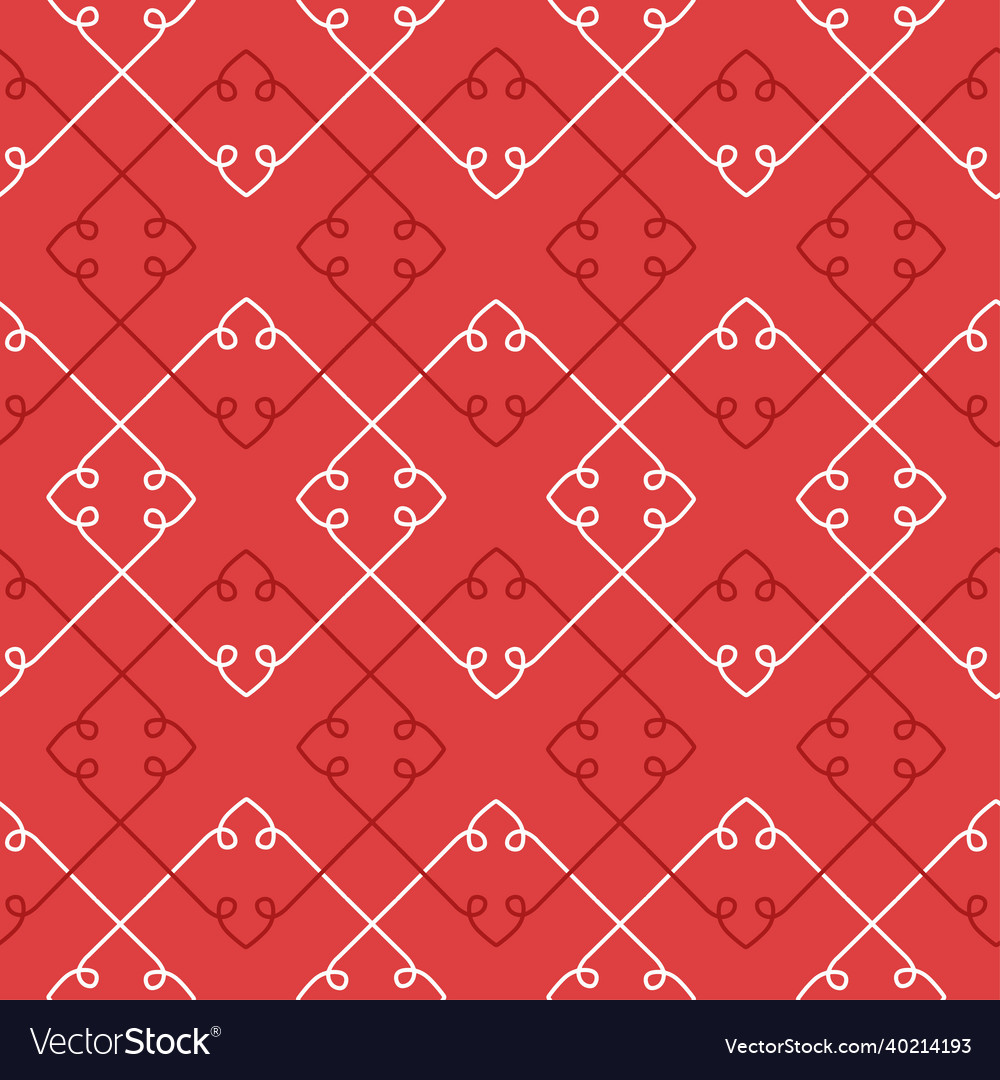 Abstract geometric lines seamless pattern