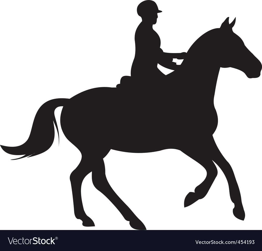 Horse silhouette