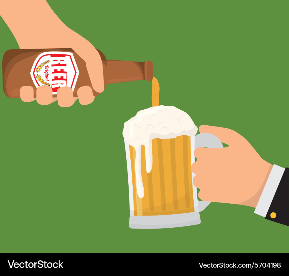 Beer design Royalty Free Vector Image - VectorStock