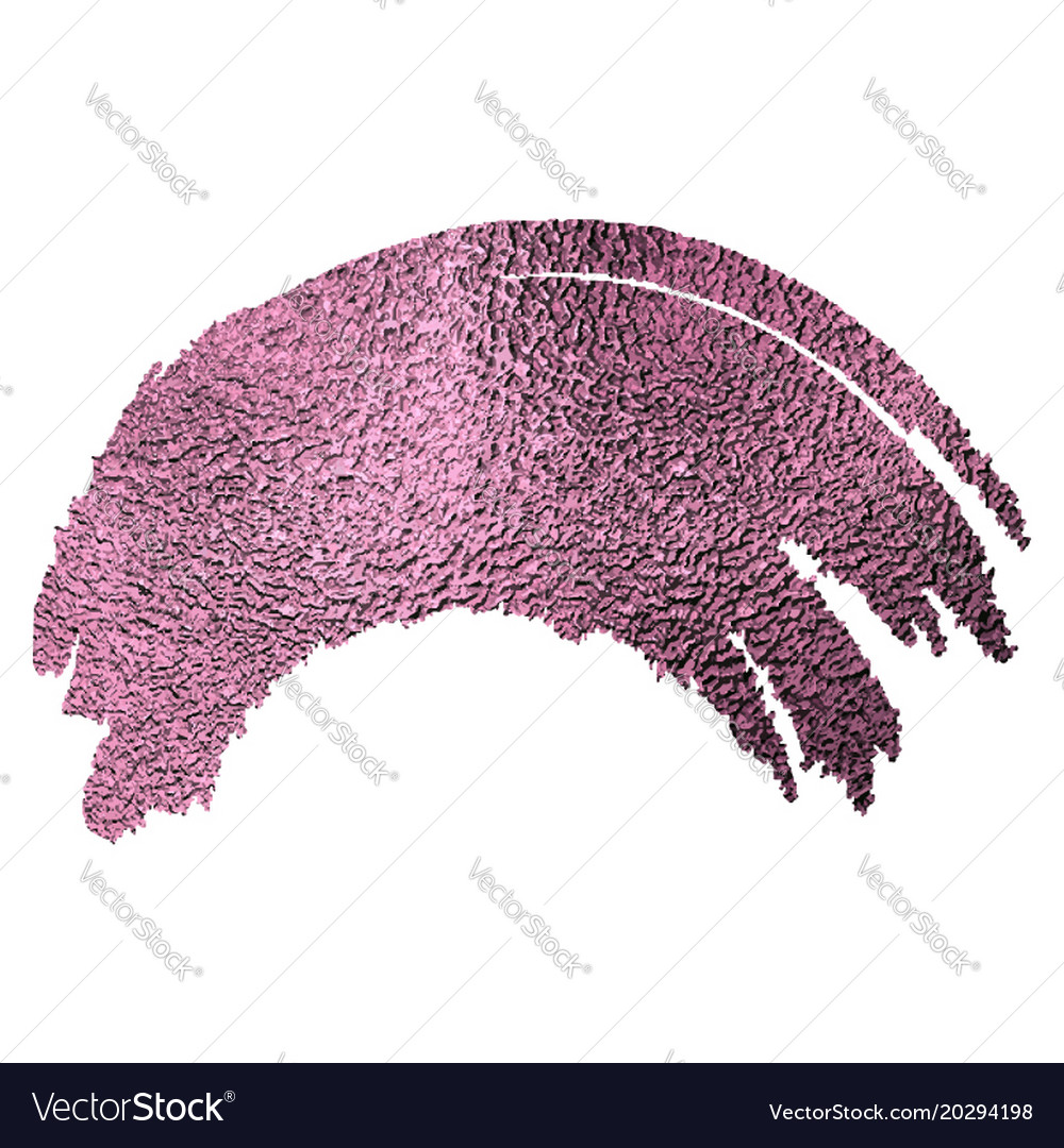 Pink color paint brush Royalty Free Vector Image