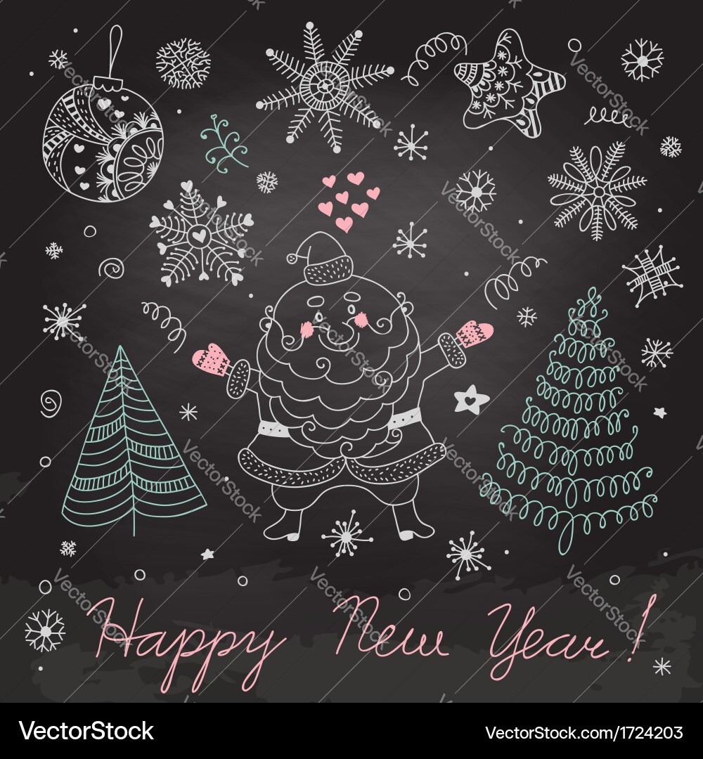 Christmas elements for design Royalty Free Vector Image
