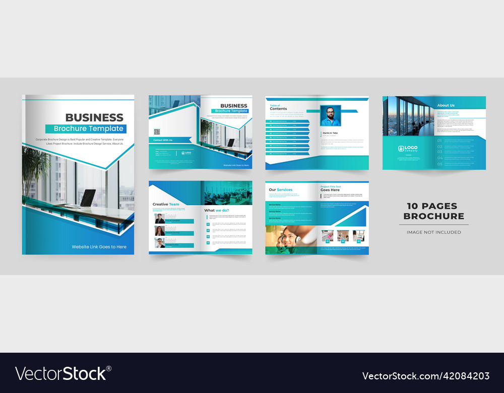 Company profile 10 pages brochure template