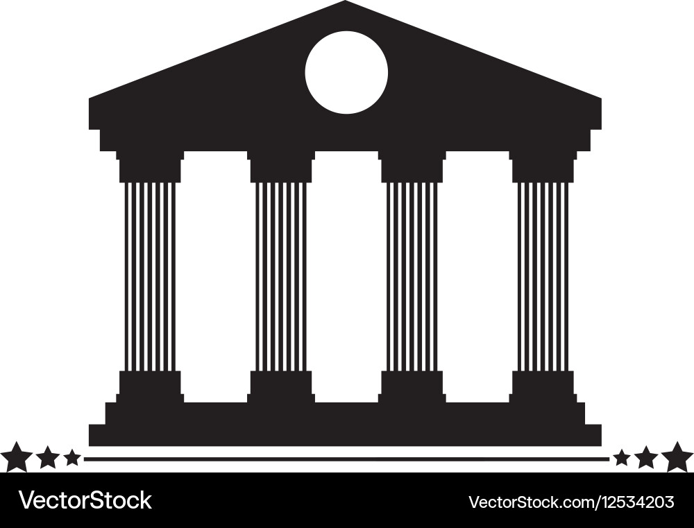 Isolated building design Royalty Free Vector Image