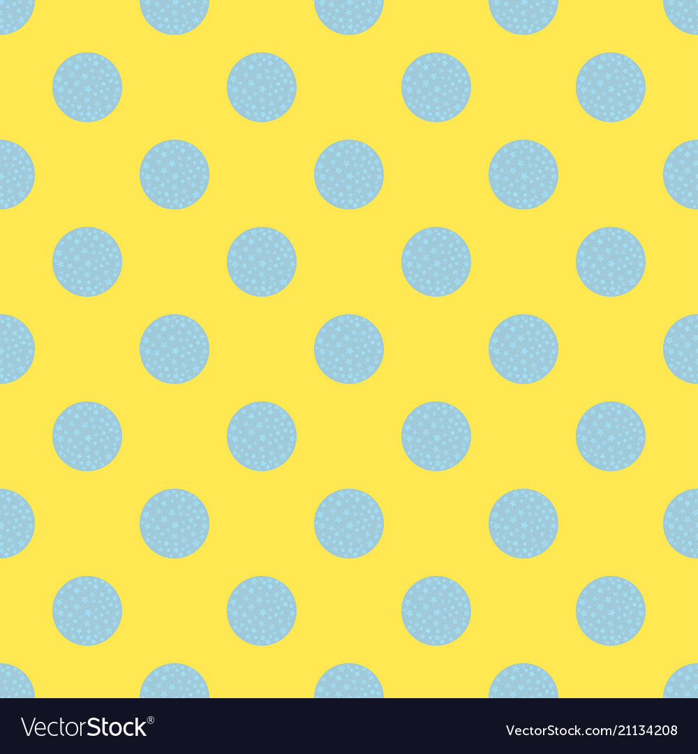 Seamless pattern with star elements arranged