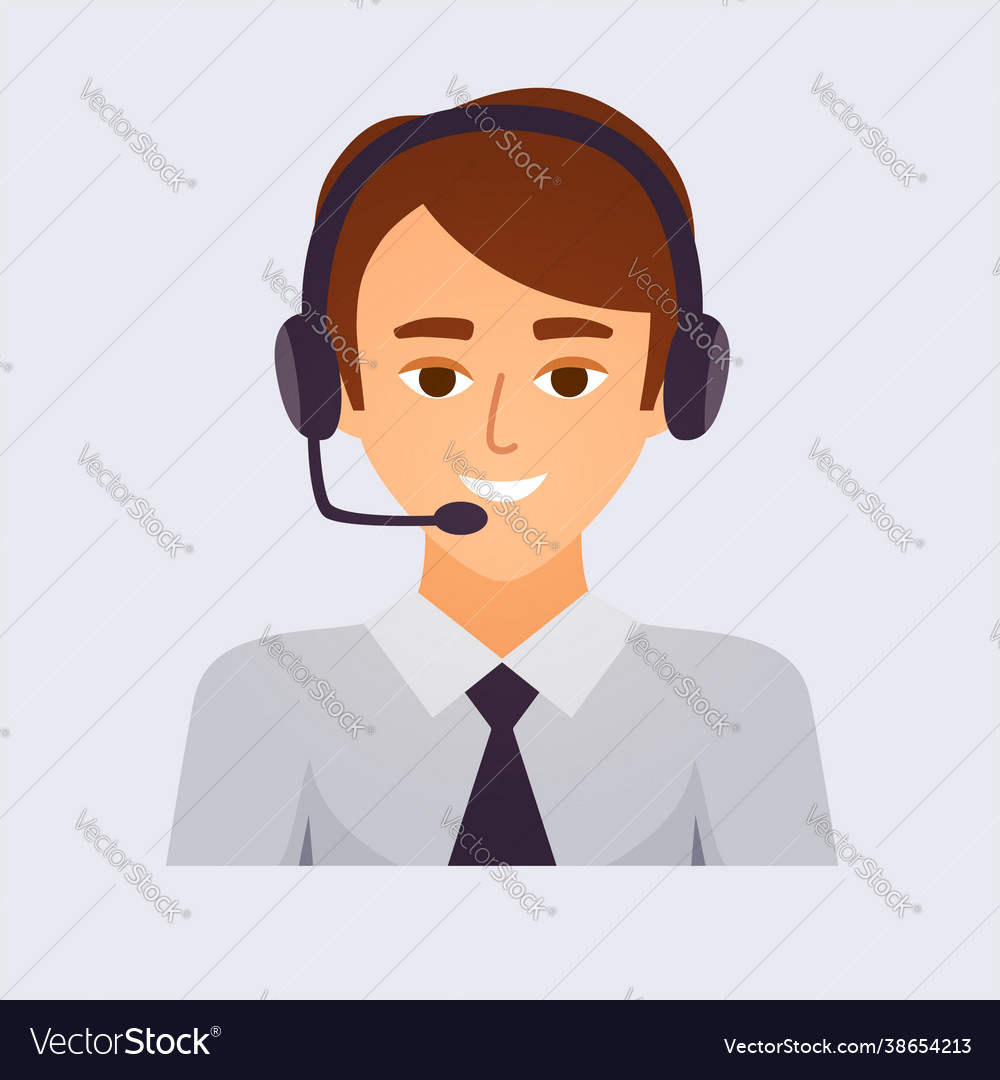 Call center colorful icon Royalty Free Vector Image