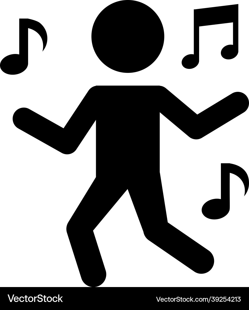 Party dance Royalty Free Vector Image - VectorStock