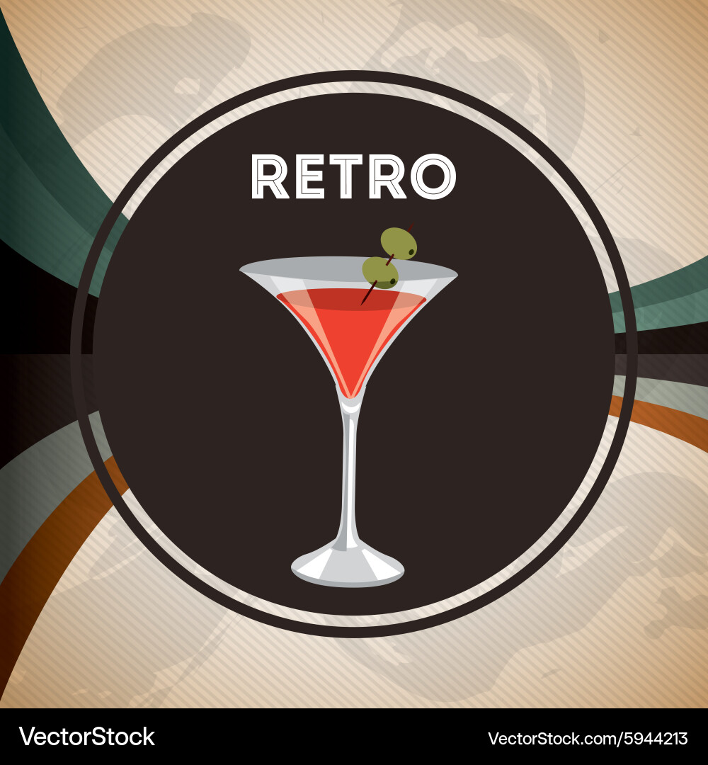 Retro party Royalty Free Vector Image - VectorStock