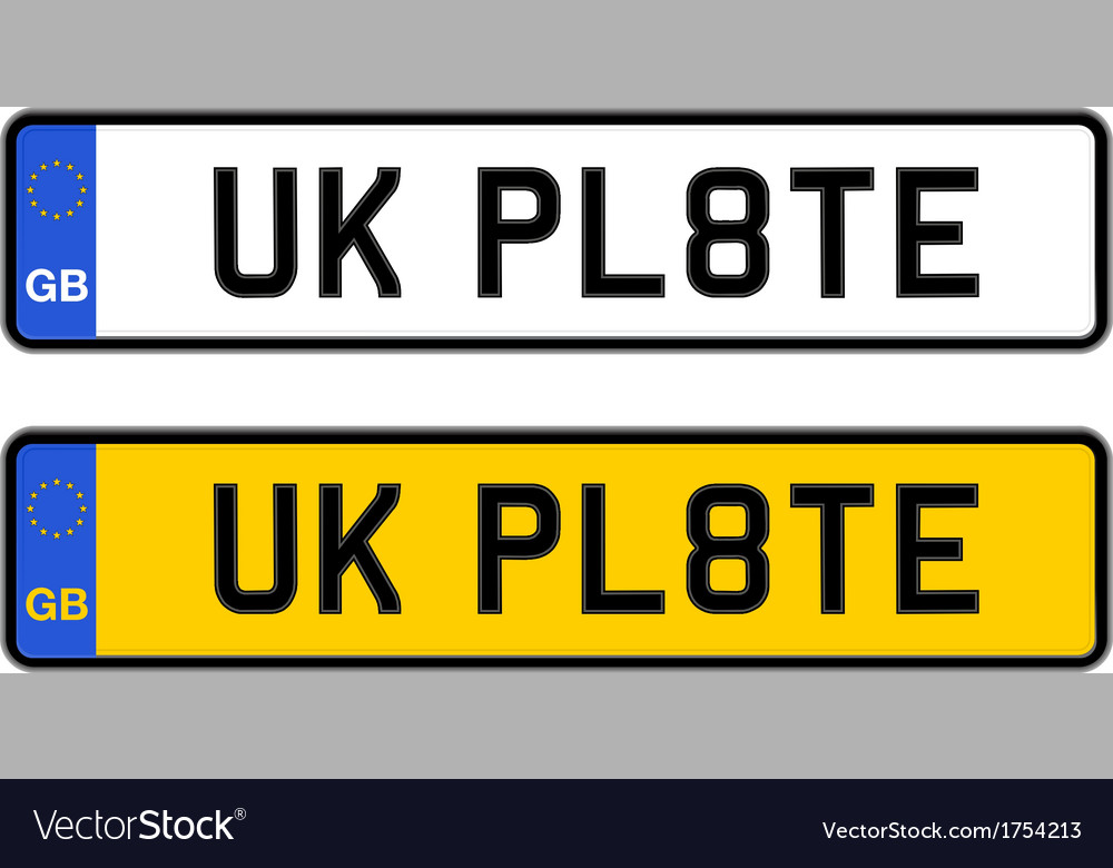 Gb Number Plate Template Word You Could Be Fined Up To 1 000 And