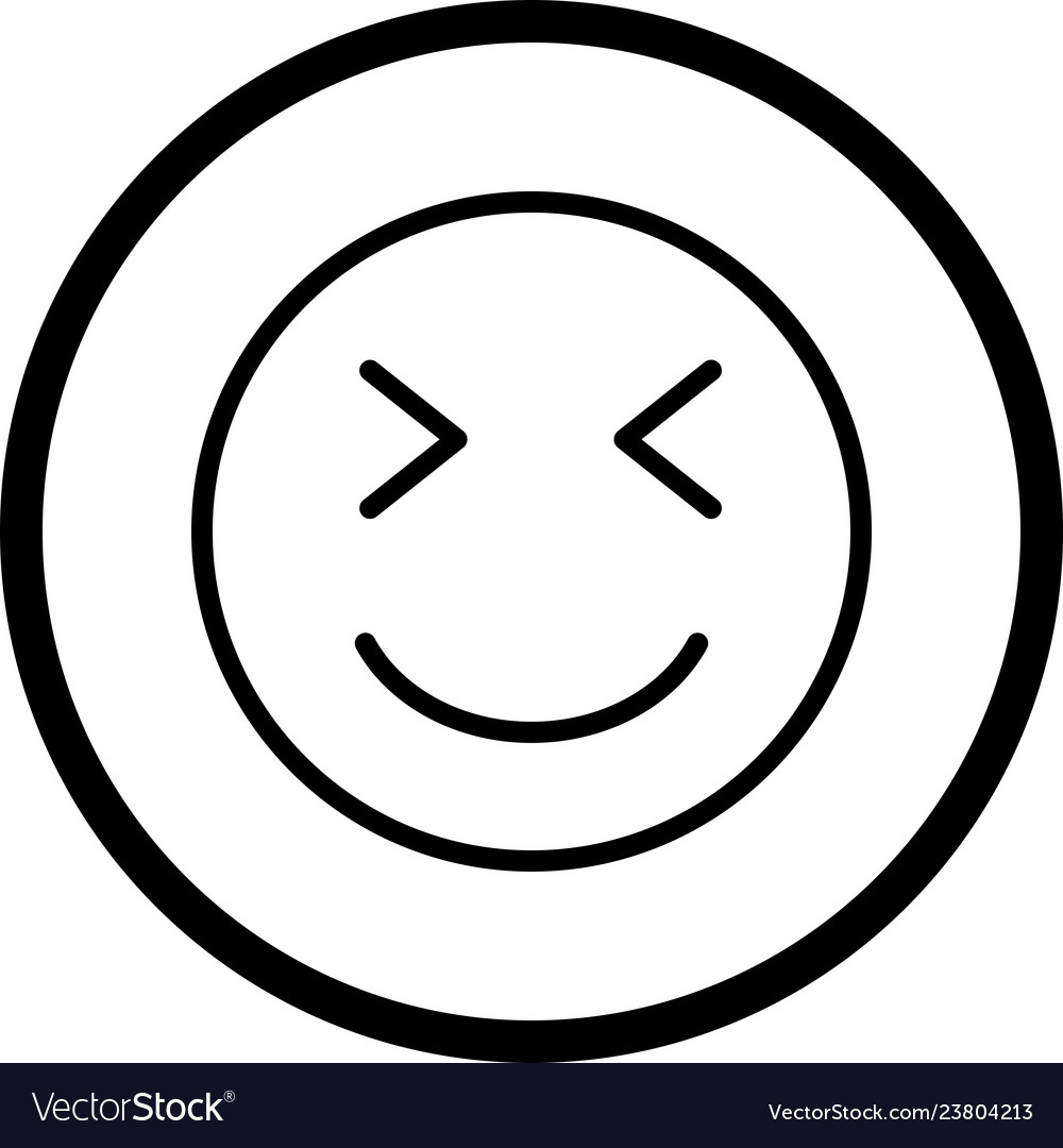 Wink Emoji Icon Royalty Free Vector Image Vectorstock