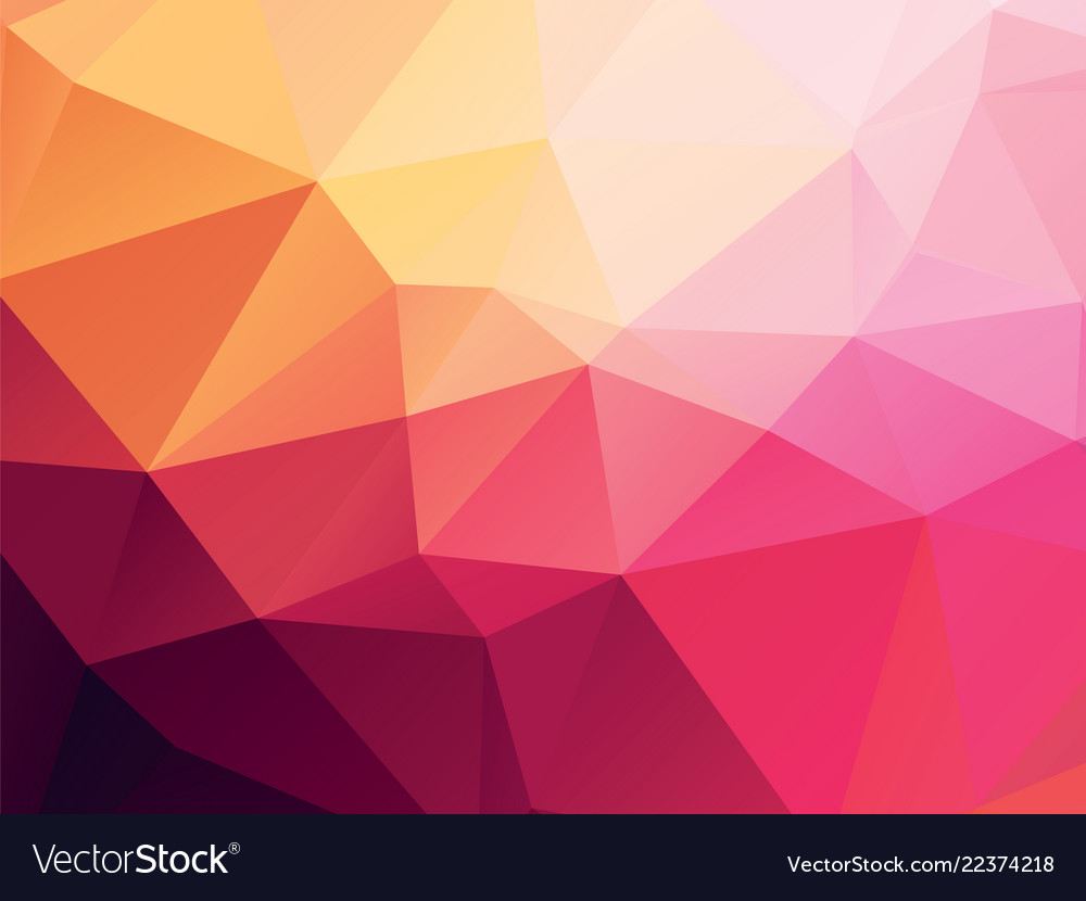 Pale pink yellow geometric pattern Royalty Free Vector Image