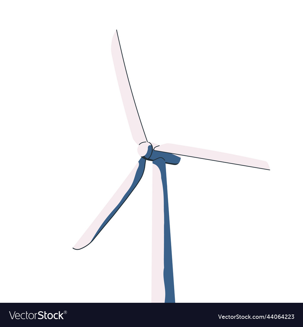 Eco wind turbine renewable electric green energy